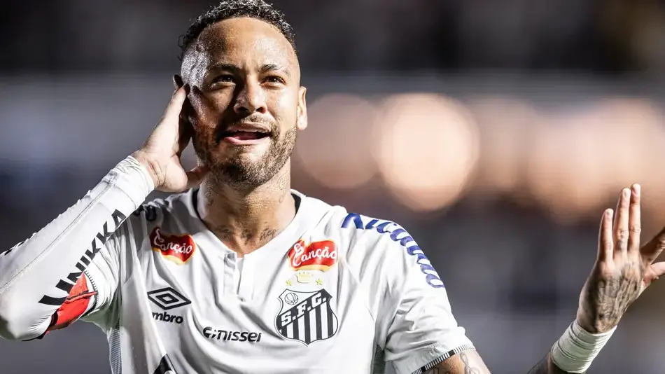 Neymar no Santos em 2025