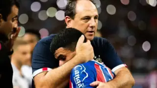 Rogério Ceni e Cauly no Bahia. Botafogo teria interesse em Cauly