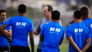 Treino do Bahia com Rogério Ceni para enfrentar o Nacional do Uruguai pela Libertadores
