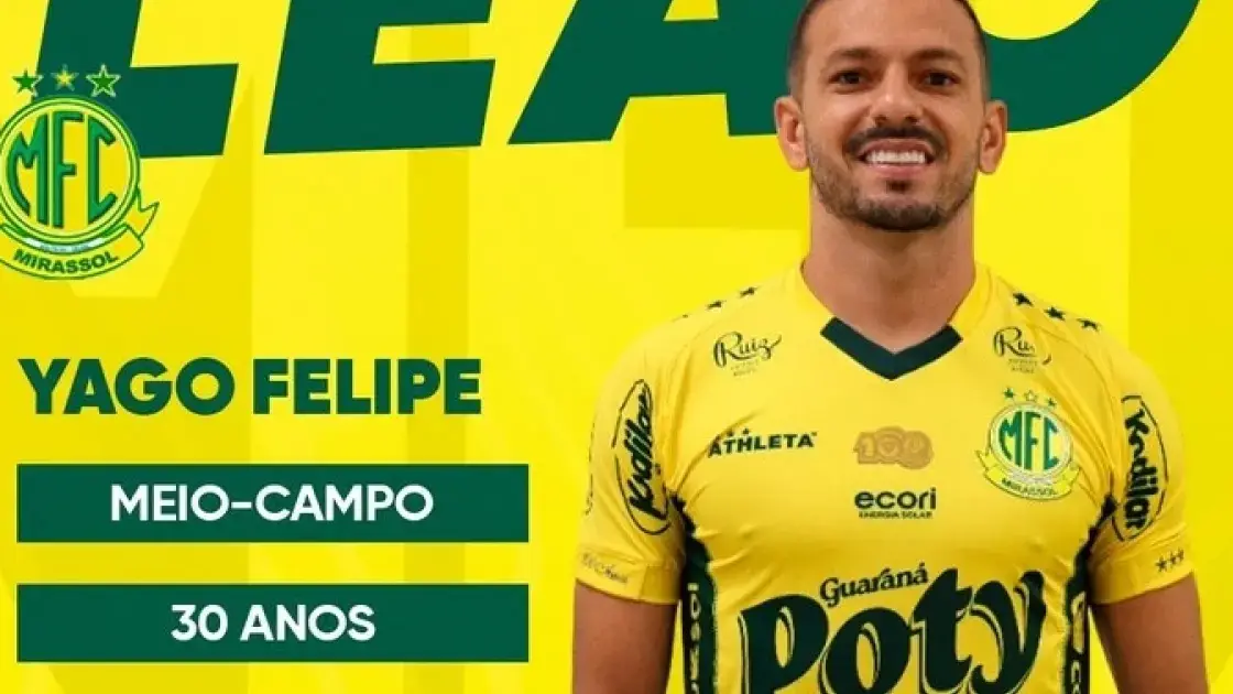 Yago Felipe vira reforço do Mirassol