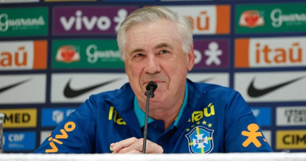 ancelotti cbf seleção brasileira coletiva