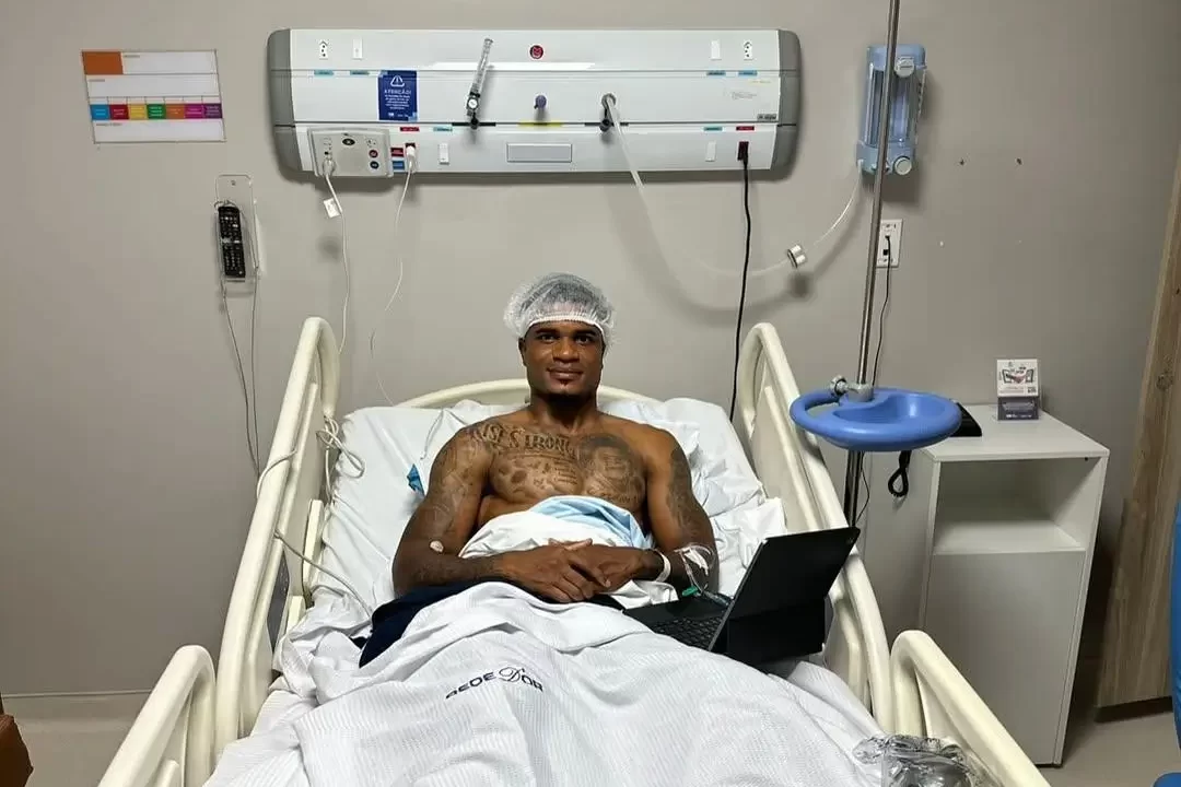 jamerson cirurgia recuperação lesão