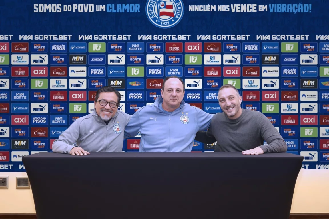 Rogério Ceni contrato Bahia SAF Grupo City