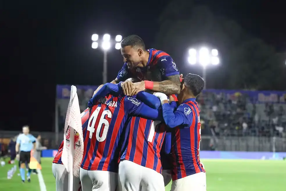 bahia comemoração bragantino