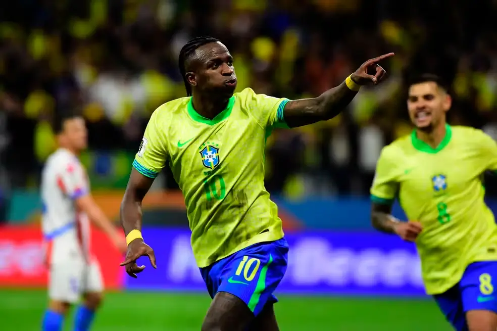 copa seleção brasil ancelotti vini jr vinicius