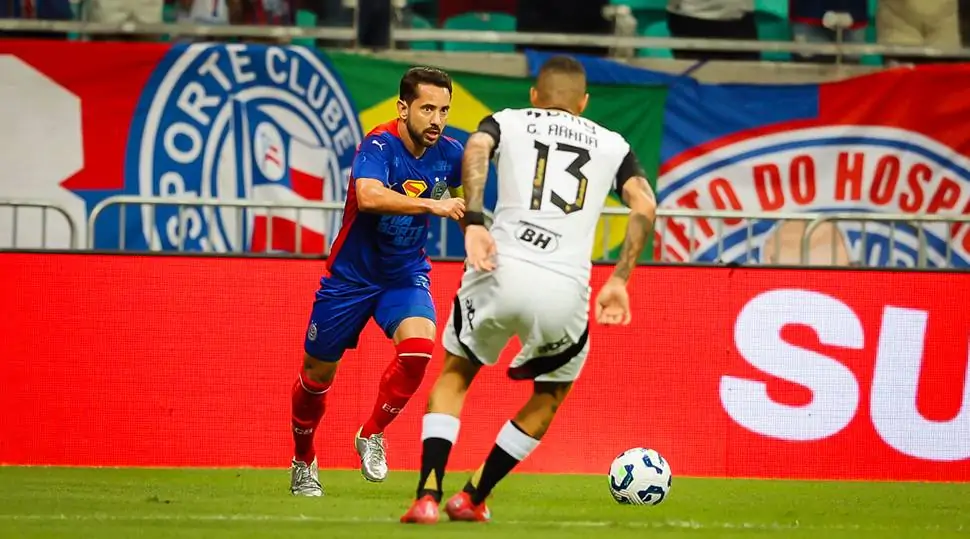 Bahia 2x1 Galo: virada no fim e G‑4 garantido