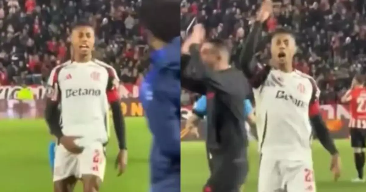 Bruno Henrique gesto