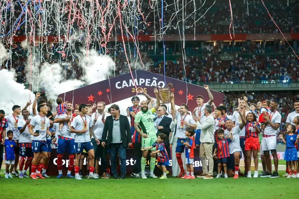 Bahia é pentacampeão da Copa do Nordeste