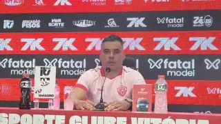 Jair Ventura entrevista coletiva em São Januário