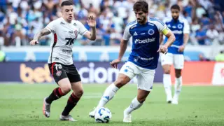 Renato Kayzer jogo contra o Cruzeiro