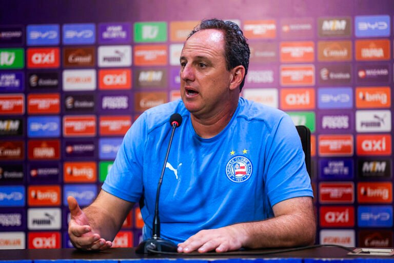 Rogério Ceni em entrevista coletiva pós jogo na Arena Fonte Nova