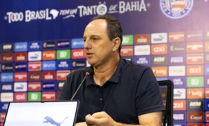 Rogério Ceni em entrevista coletiva após jogo do Bahia