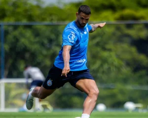 Willian José em treino pelo Bahia