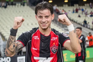Diego Tarzia participou diretamente de gols nos últimos quatro jogos - Foto: Victor Ferreira | EC Vitória