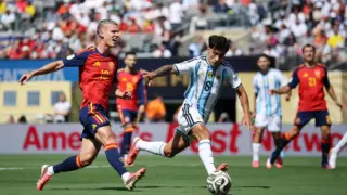 Seleção da Argentina na final da Copa do Mundo 2026 contra a Espanha