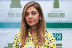 Leila Pereira presidente do Palmeiras