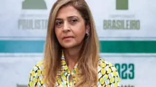 Leila Pereira presidente do Palmeiras
