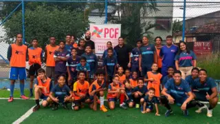 Projeto Catalisador de Futebol promove festival com jovens e ação de saúde em Cajazeiras