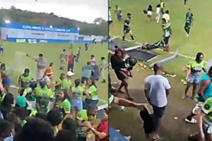 confusão na final do campeonato municipal de jiquiriçá