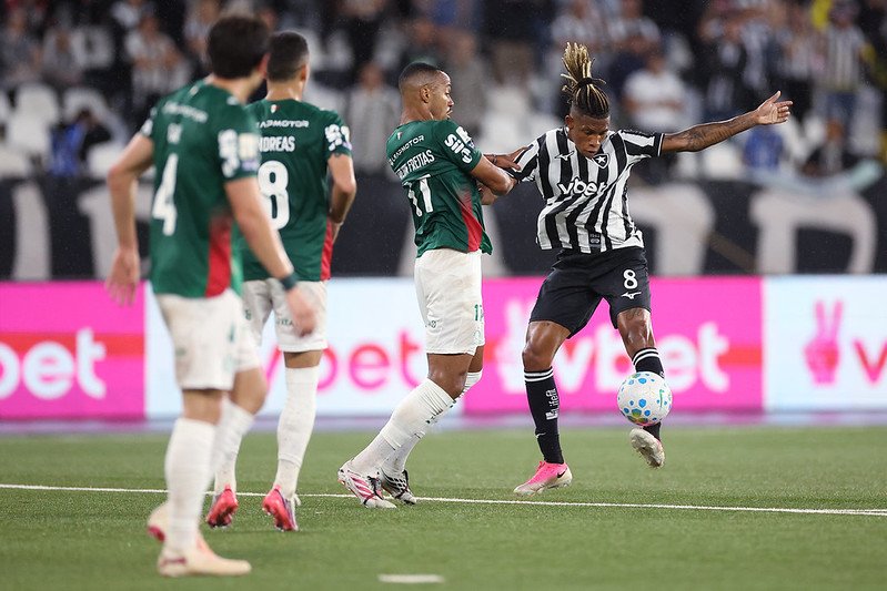 Botafogo 0x0 Palmeiras, pelo Brasileirão - Foto: Vitor Silva/Botafogo