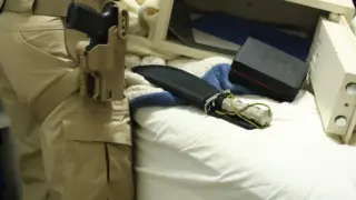 Policial encontra armas brancas em casa ligada a dirigentes da bamor em Salvador