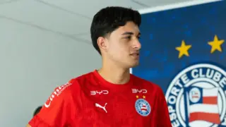 Esporte Clube Bahia SAF anunciou a chegada do meio-campista argentino Lautaro López, de 21 anos, por empréstimo até o fim da temporada