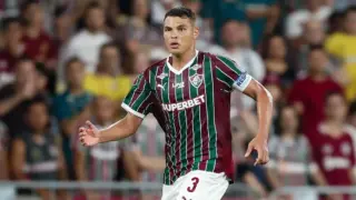Thiago Silva foi titular do Fluminense em vitória contra o Platense pela Libertadores • Foto: Marcelo Gonçalves / Fluminense FC