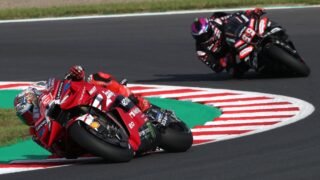Davide Tardozzi, chefe da equipe de fábrica da Ducati, durante evento da MotoGP