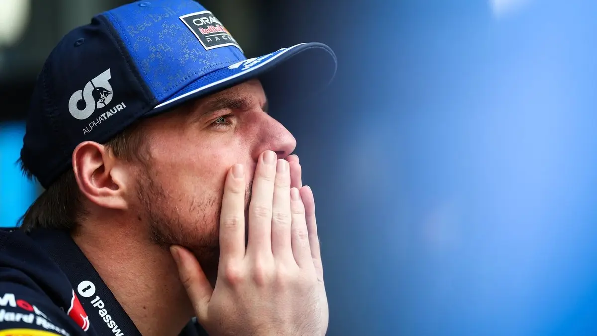 Max Verstappen em evento da Fórmula 1